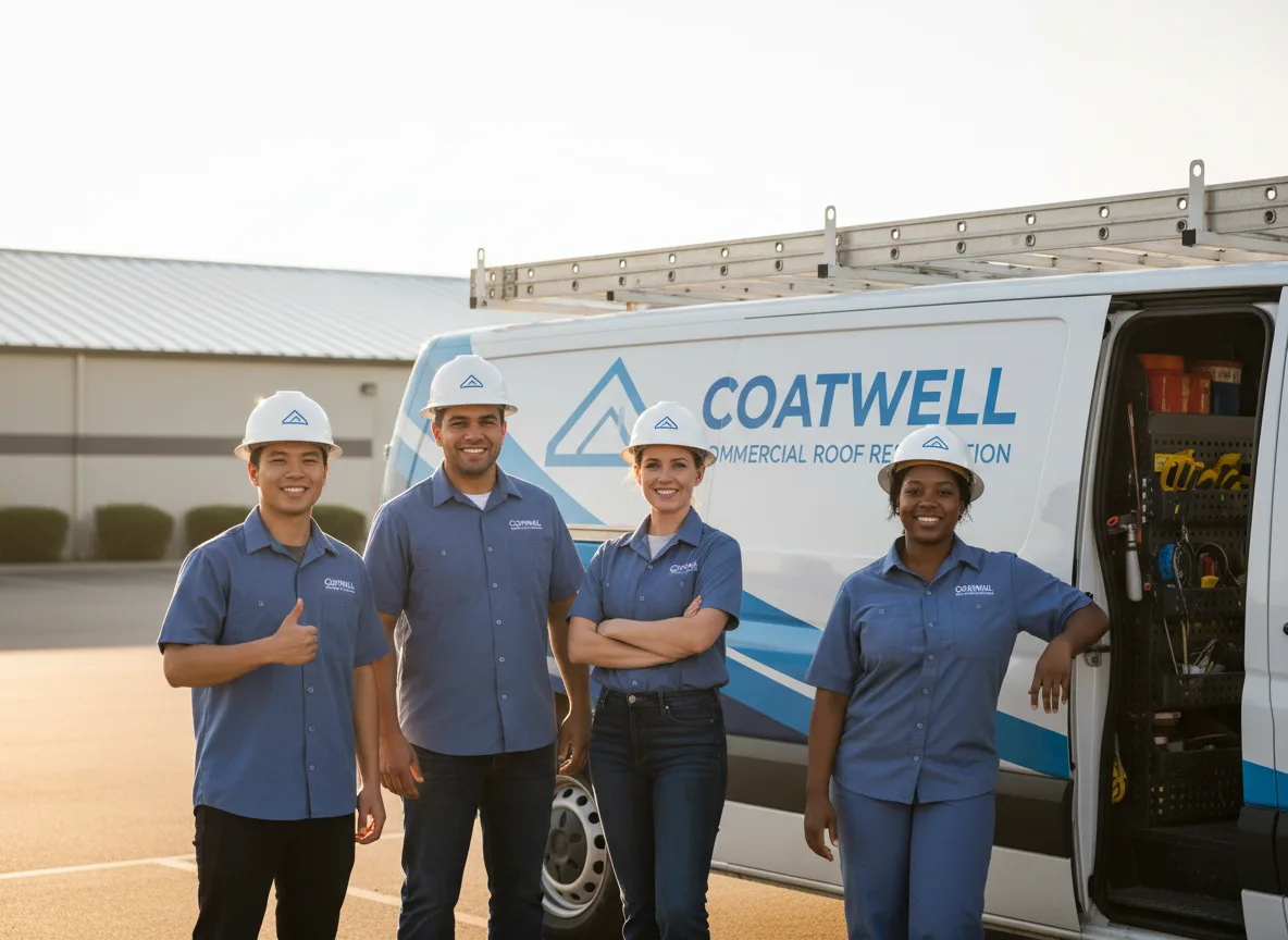 Commercial roof coating company in Kerman, CA